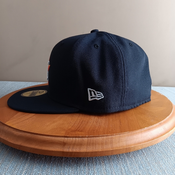 New Era Houston Astros Authentic Hat, Flat Top, Size 7 1/2 - Picture 4 of 6